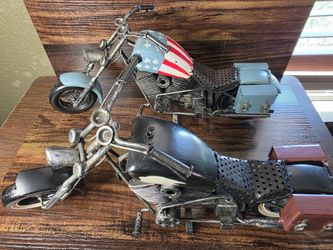 Harley Davidson Vintage Miniature Motorcycles