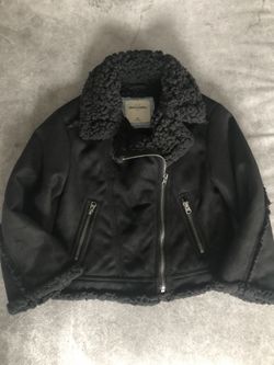 Abercrombie Kids Suede Jacket