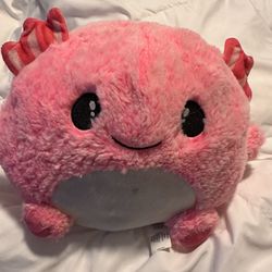Fiesta Gumballs Axolotl Plush Super Soft Pink Plush fish aquatic Toy 8