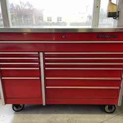 Snap On Tool Box With Stainless Steel Top