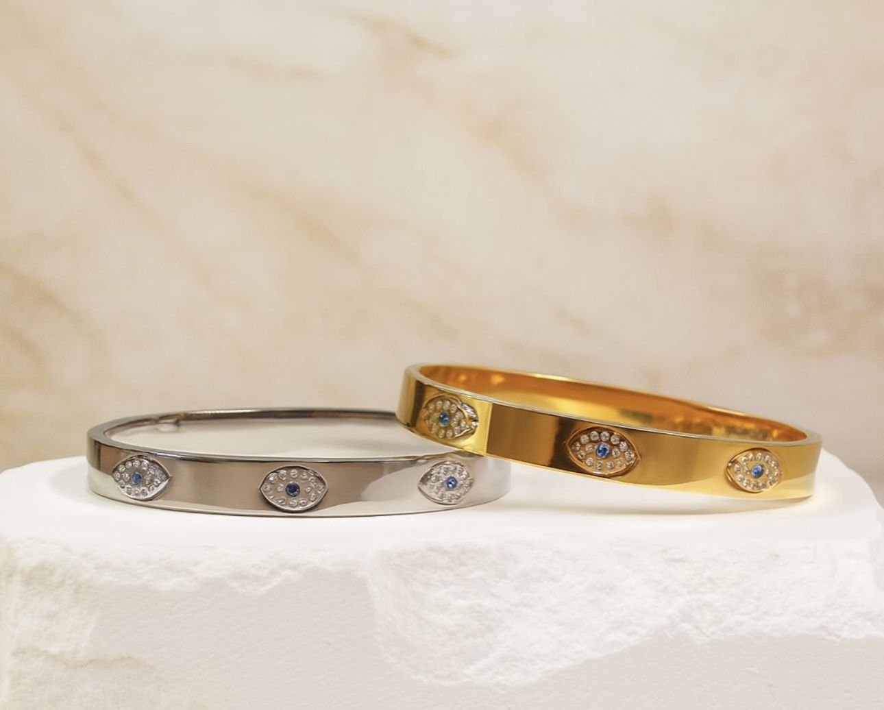 Evil Eye bracelet Cuff