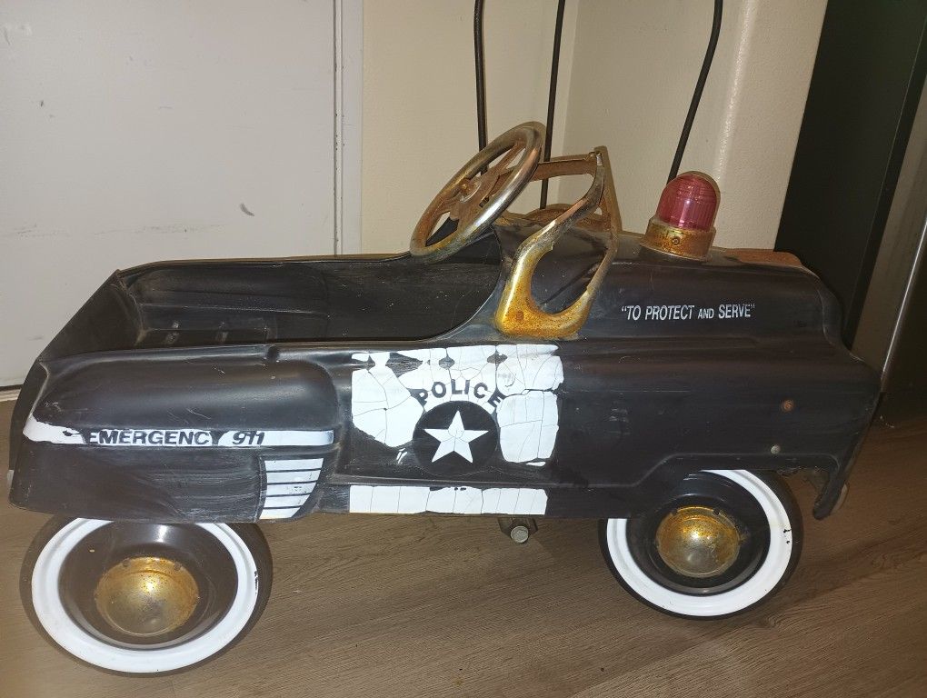 Police Pedal Car