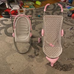 Kids Babydoll Swing And Stroller