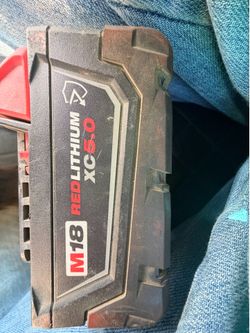 Milwaukee XC 5.0 battery