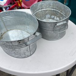 Metal Galvanized Tubs