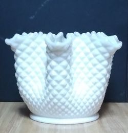 Unusual Milkglass Bowl