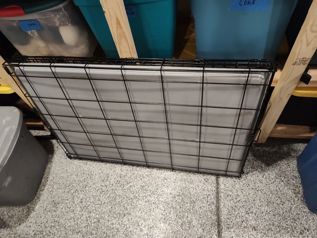 Large Dog crate 42x28x30