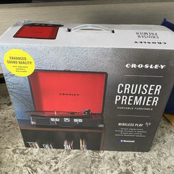 Cruiser Premier Portable Turntable