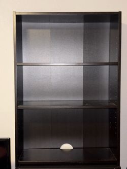 Black shelf