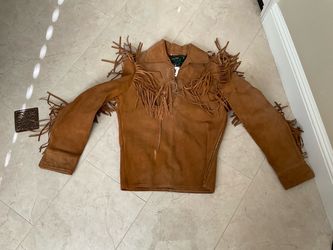 VINTAGE SCHOTT BROSRANCHER Women Jacket in Suede leather