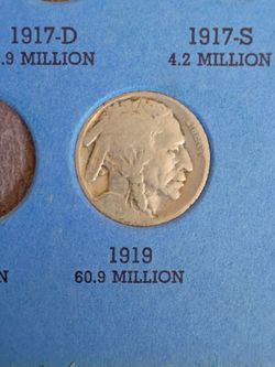 1919 Buffalo Nickel