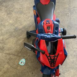 Kids Spider Man Motorcycle 