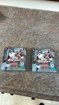 NFL Topps chrome 2025