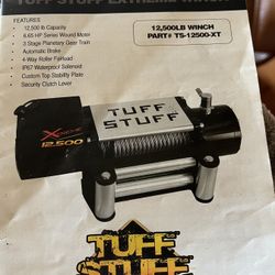 Tuff Stuff Extreme Winch. 12,500 LB Winch