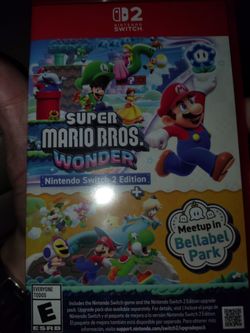 Switch 2 Mario Bros. Wonder game NEW