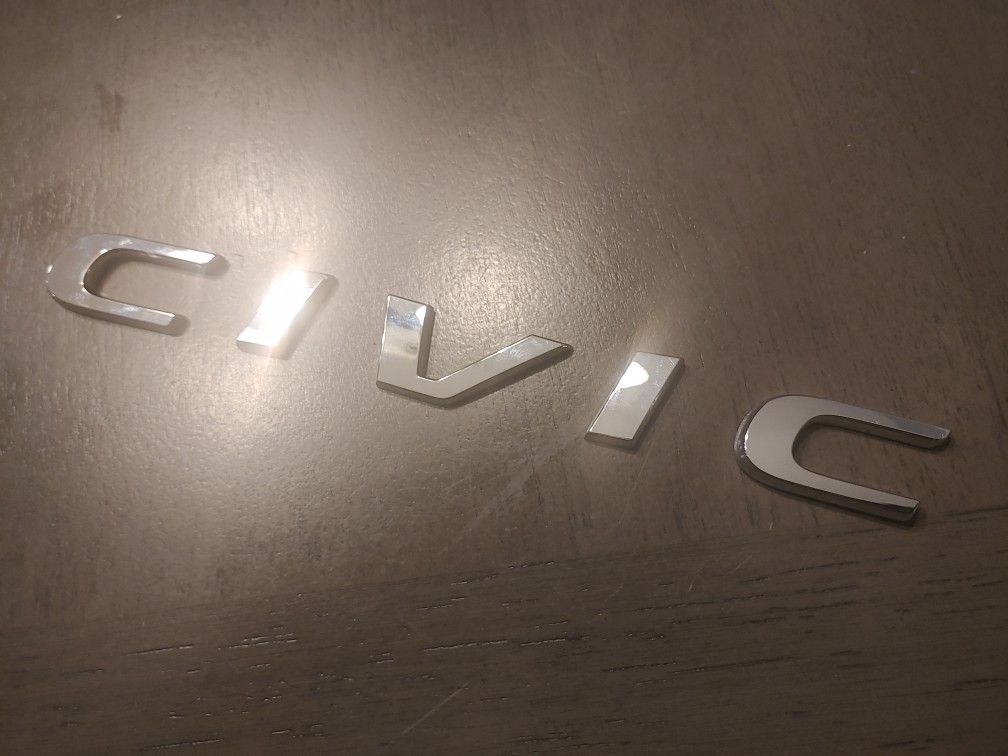 "CIVIC" Emblem