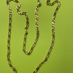 Monet Long  Gold Chain 36 Inches 
