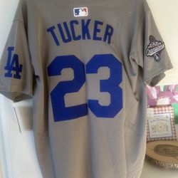 Tucker Dodgers Jerseys many sizes
