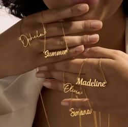 Custom name necklace