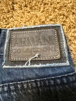 Armani Collezioni Straight Leg Jeans Mens Size 36