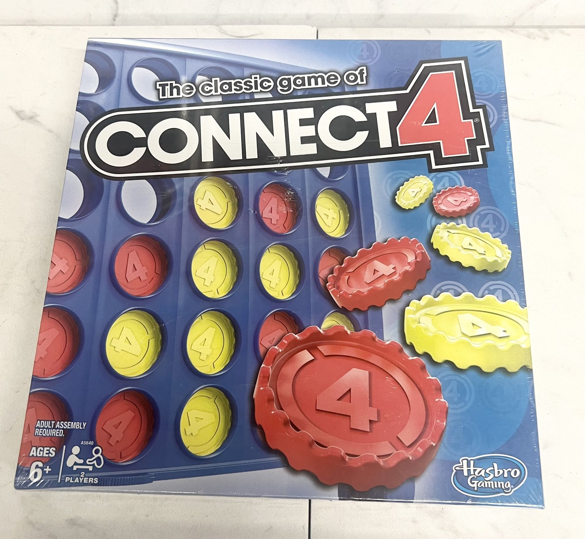 NEW Connect 4 Four Classic Family Fun Fast Paced Board Game Hasbro SEALED