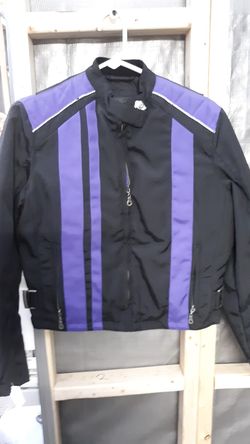 Biker design medium ladies motorcycle jacket