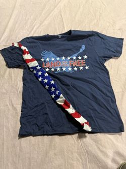 Patriotic T-Shirt With Bandanna b