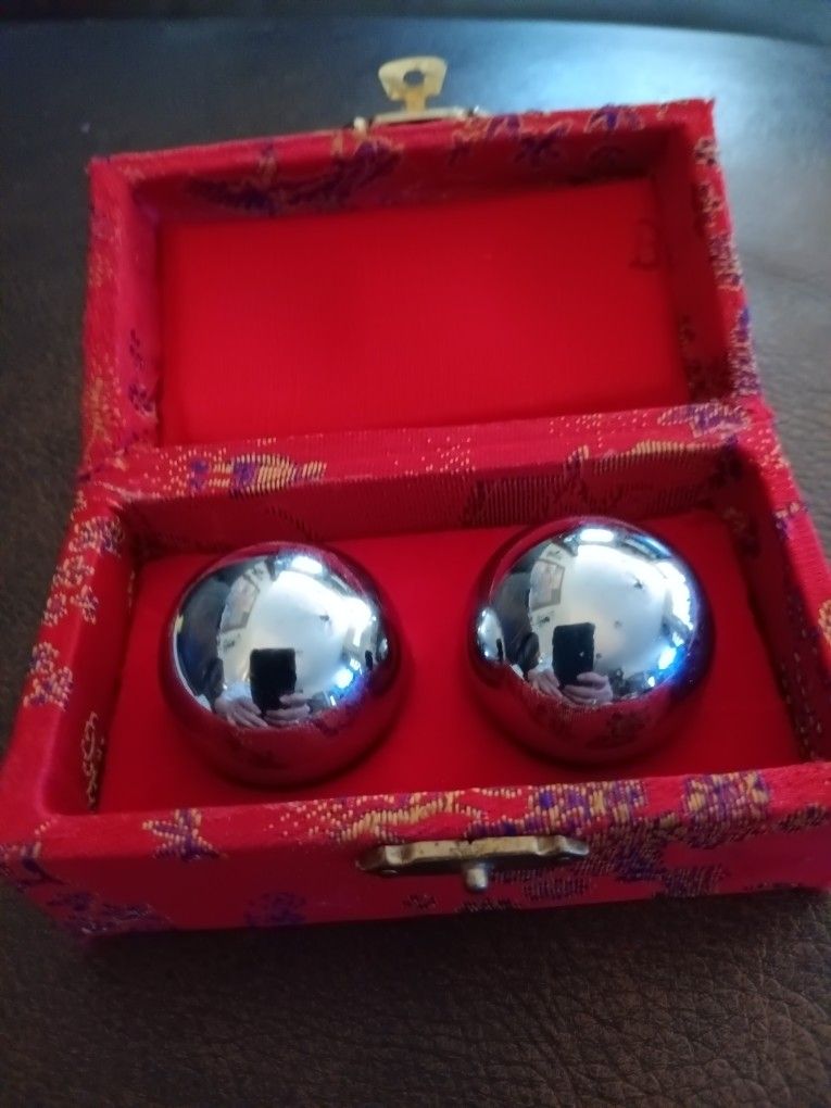 $8 Chinese Health Balls or Boading Balls, Improve joints, blood circulation, sleep and memory