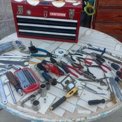 Craftsman Tool Box With Tools