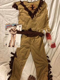 Native American Costume , Size Child Large (12-14)