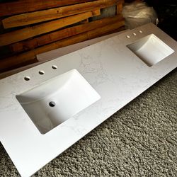 VANITY TOP -72 X 22 -ENGINEERED STONE