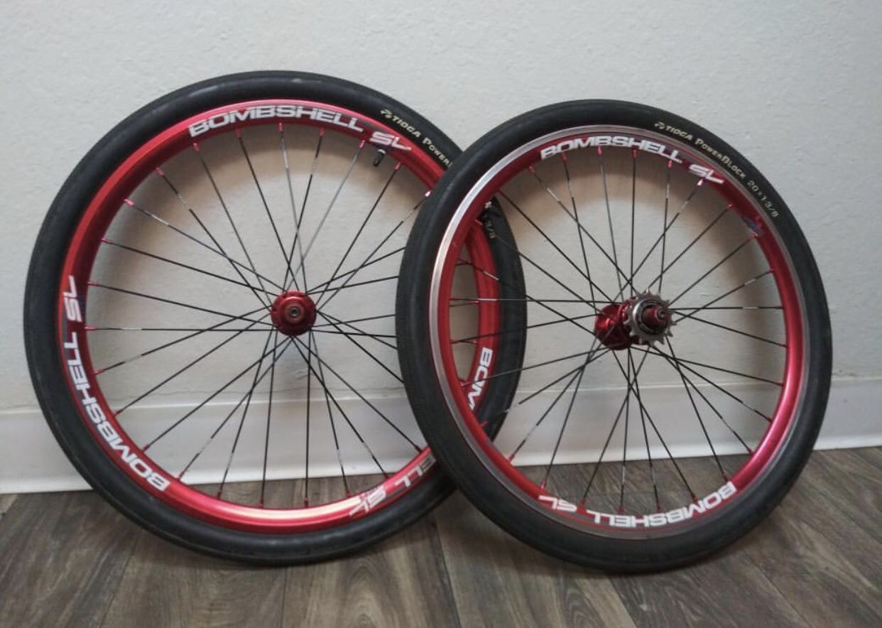 Bombshell bmx rims