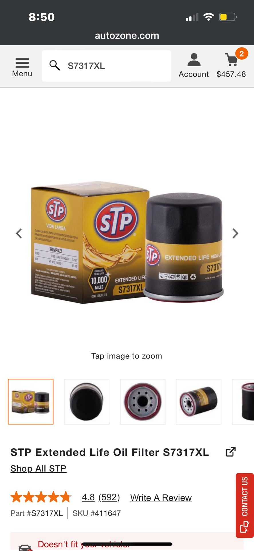 STP Oil Filter S7317XL