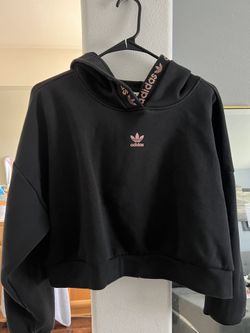 Adidas Crop Throw Over Sweater 