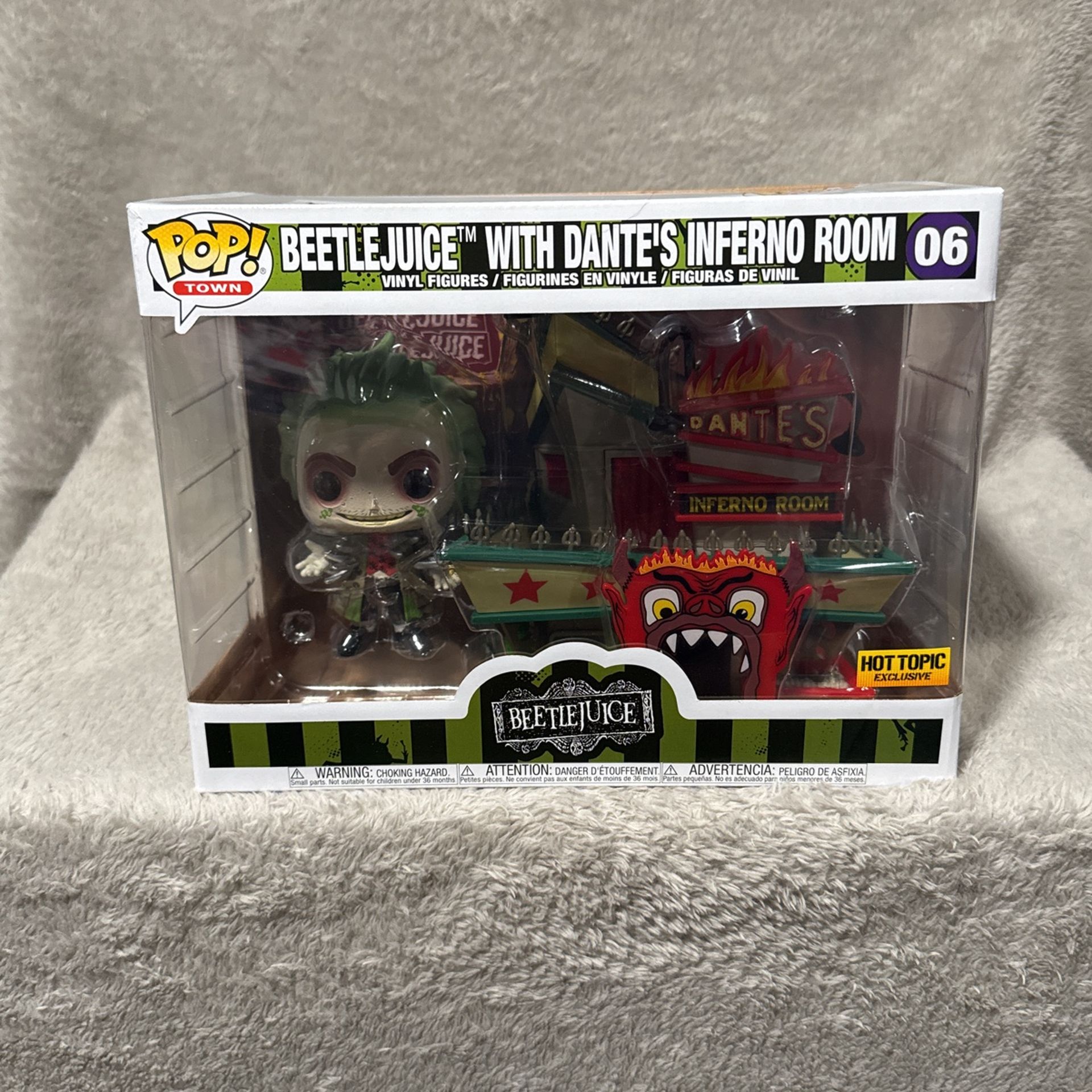 Beetlejuice With Dante’s Inferno Room Funko Pop