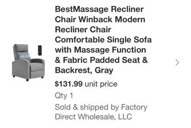 Massage Recliner