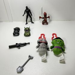  Avengers , DC , mix toys collected 