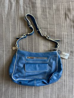 NWT tignanello blue purse