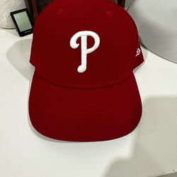 Phillies New Era Fitted Hat 7 5/8