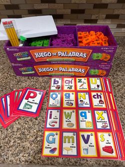 Dual Immersion Spanish Teaching Tools Juego de Palabras Learning Resources Reading Rods