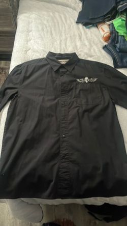 Harley Davidson button up