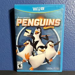 Penguins of Madagascar Nintendo Wii U Game | Complete & Great Condition 2014