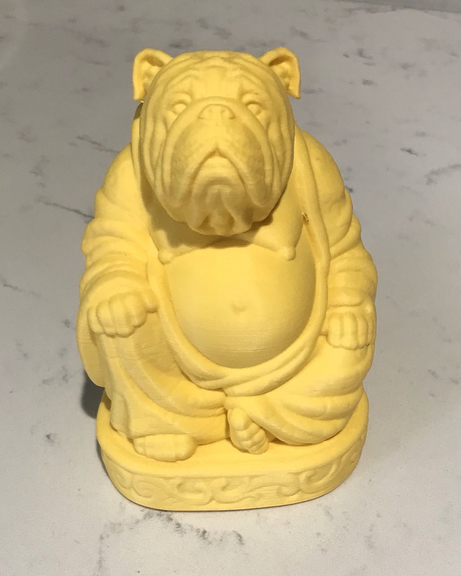 English Bulldog Buddha | Bulldog Figurine | NEW | Bulldog Statue | Unique Bulldog Gifts | Bulldog Collectibles