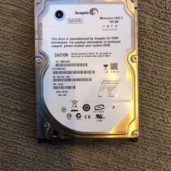 Seagate Notebook Hard Disk 160GB