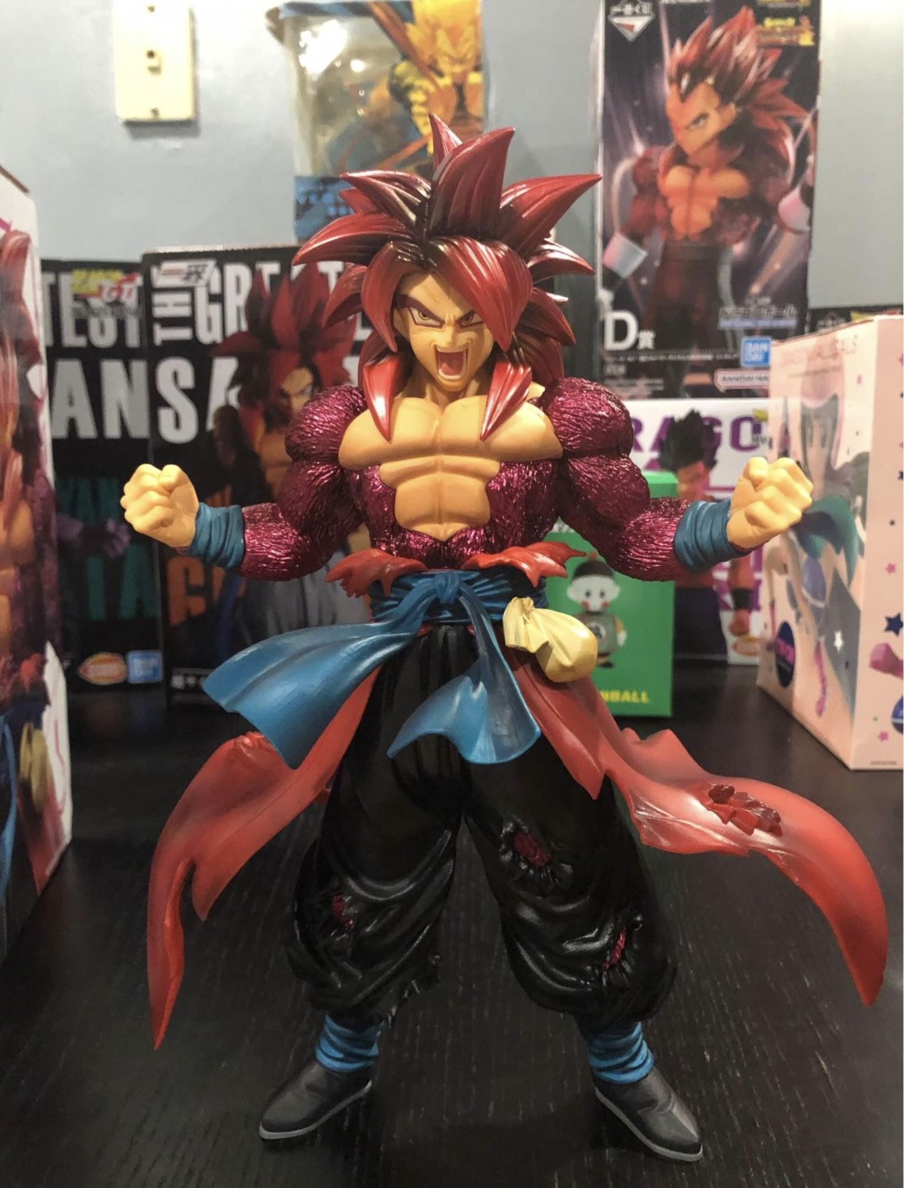 Dragon Ball Z l Ichiban Kuji Super Heroes 4th Mission prize C Son Goku Zeno figure