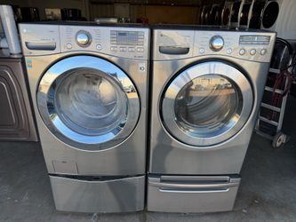 Washer and dryer and dryer electric free delivery