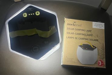 Solar camping lamp by Rocktrail