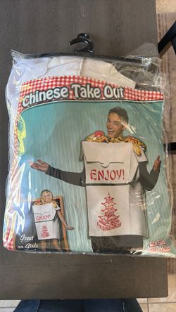 Chinese Take Out Halloween Costume One Size