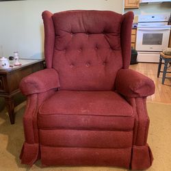 Recliner Chair (red)