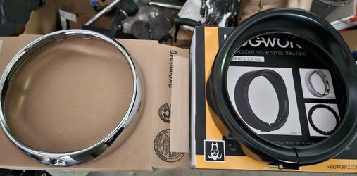 Motorcycle Headlight Trim Rings
